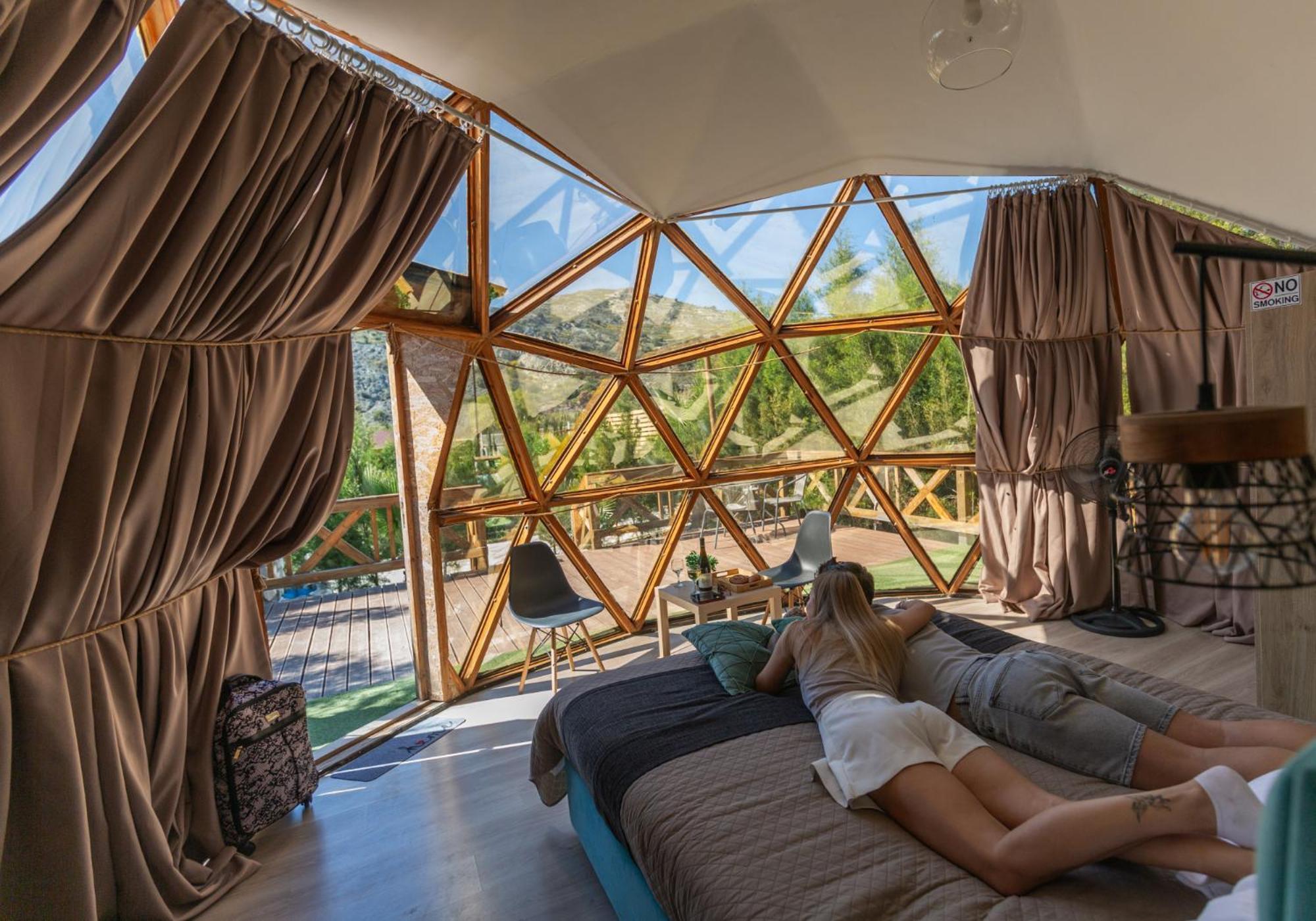 Hotel Amazing Cyprus Glamping Domes - Glamping Cyprus Paphos Exterior foto